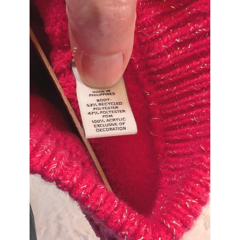 Anna & Ava Bundle 2 Cable Knit Beanie Hat Ivory Pink‎ One Size Retail total $66 - Picture 11 of 13
